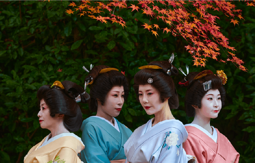 宿フェスお祭り–有馬芸妓–